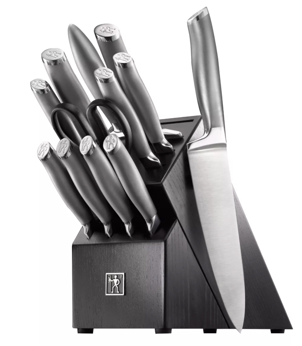 Henckels Modernist 13-piece knife set with block