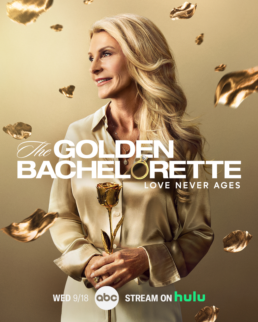 Sehen Sie sich das offizielle Poster von Golden Bachelorette Joan an – und finden Sie ihren Slogan heraus!