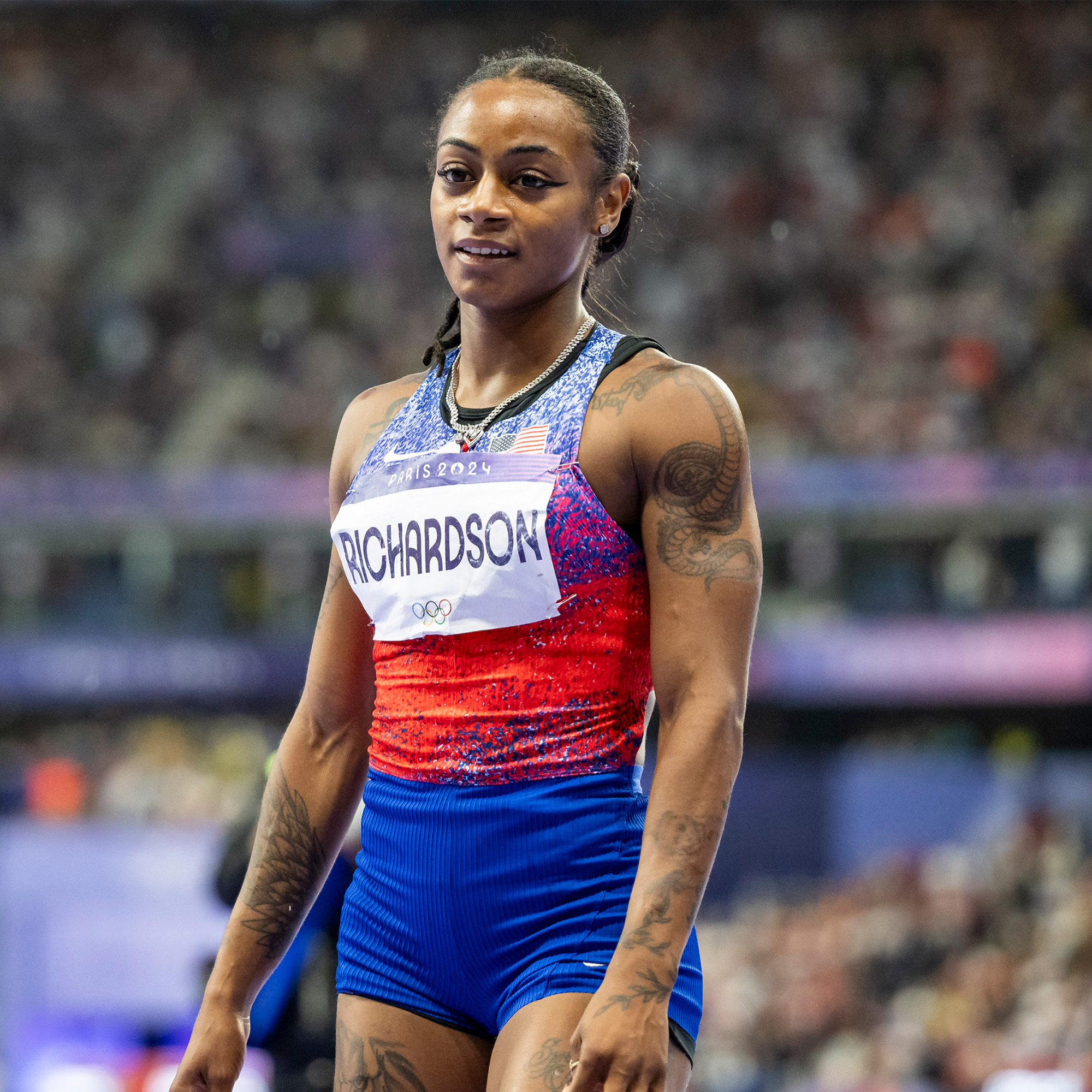 Sha’Carri Richardson Says She'll Hang Olympics Stare-Down Pic in Her House