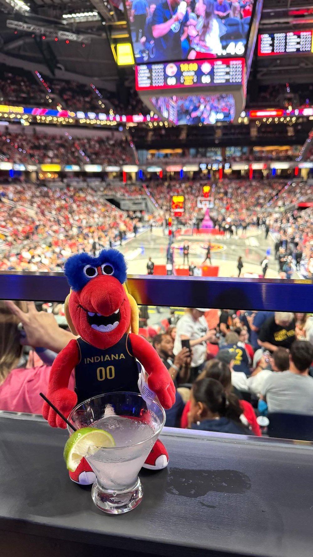 Simone Biles Attends Her 1st WNBA Game and Meets Caitlin Clark So Happy