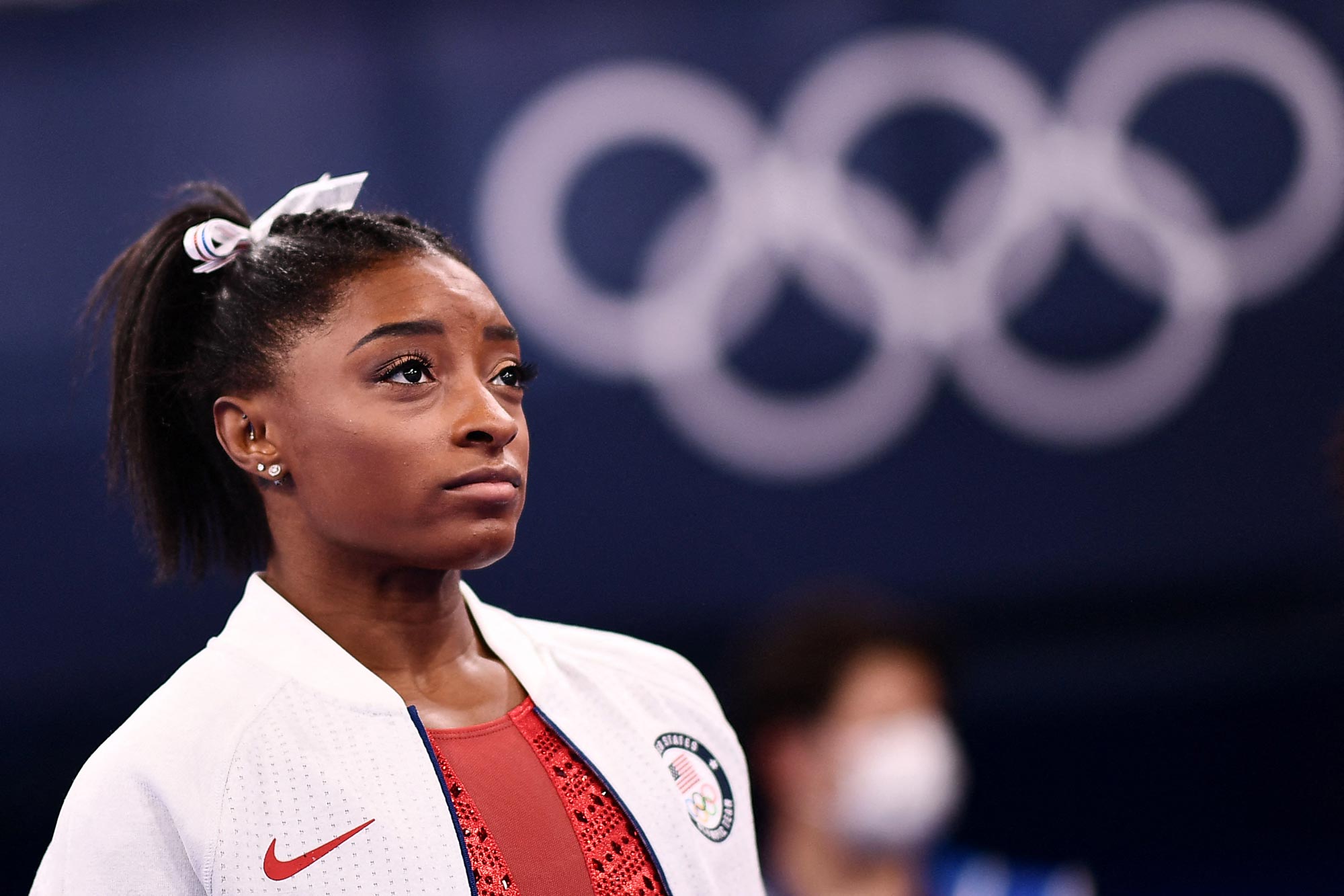 Simone Biles źle się czuje po wieczorze spędzonym w Paryżu