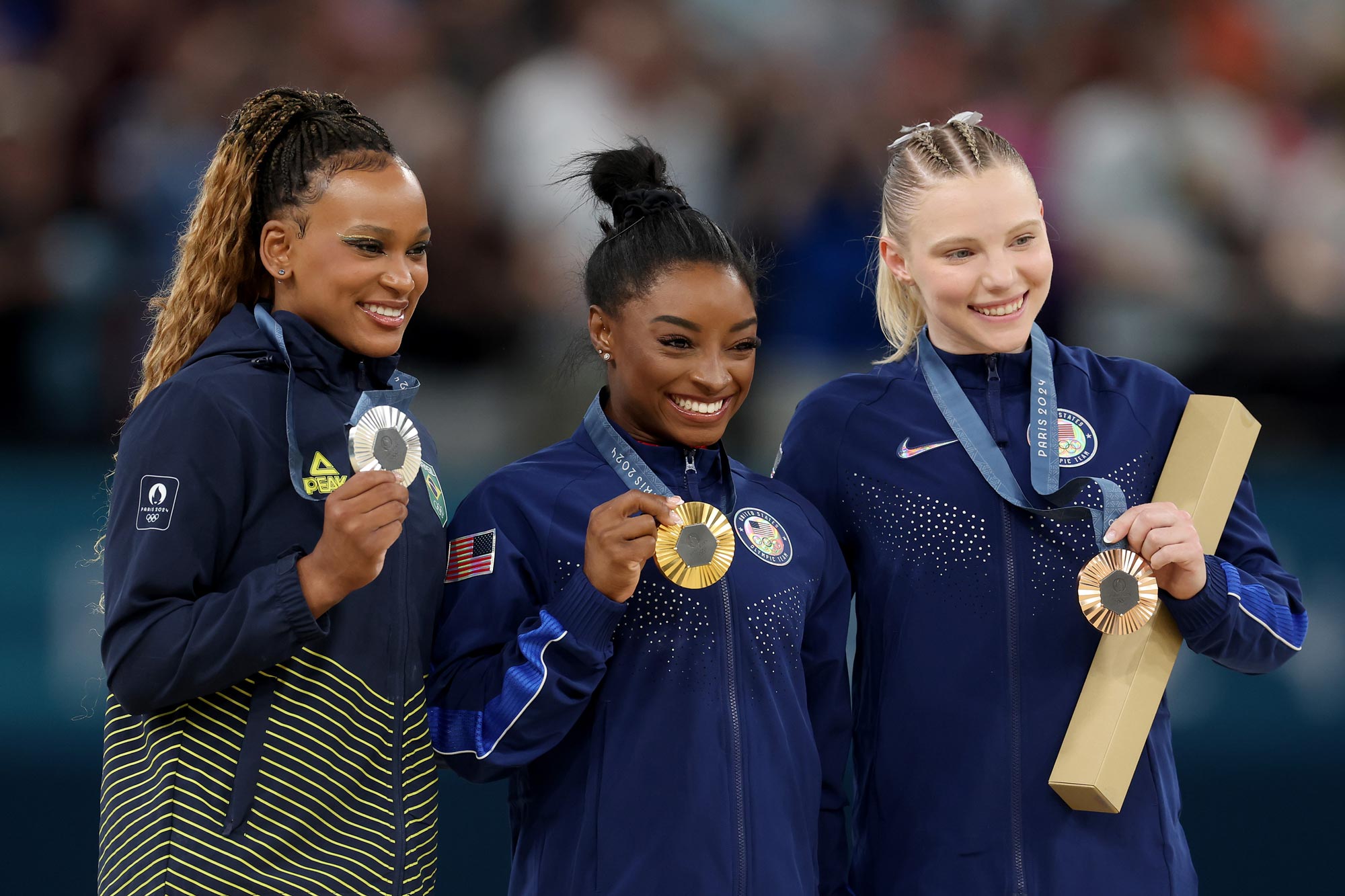 Plant Simone Biles bereits die Rückkehr zu den Olympischen Spielen 2028? 'Sag niemals nie'