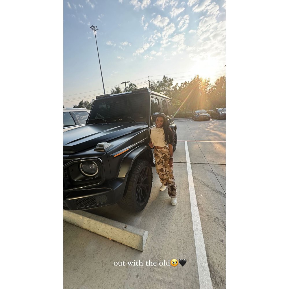 Simone Biles revela o novo e elegante G-Wagon e compartilha o progresso em sua nova casa