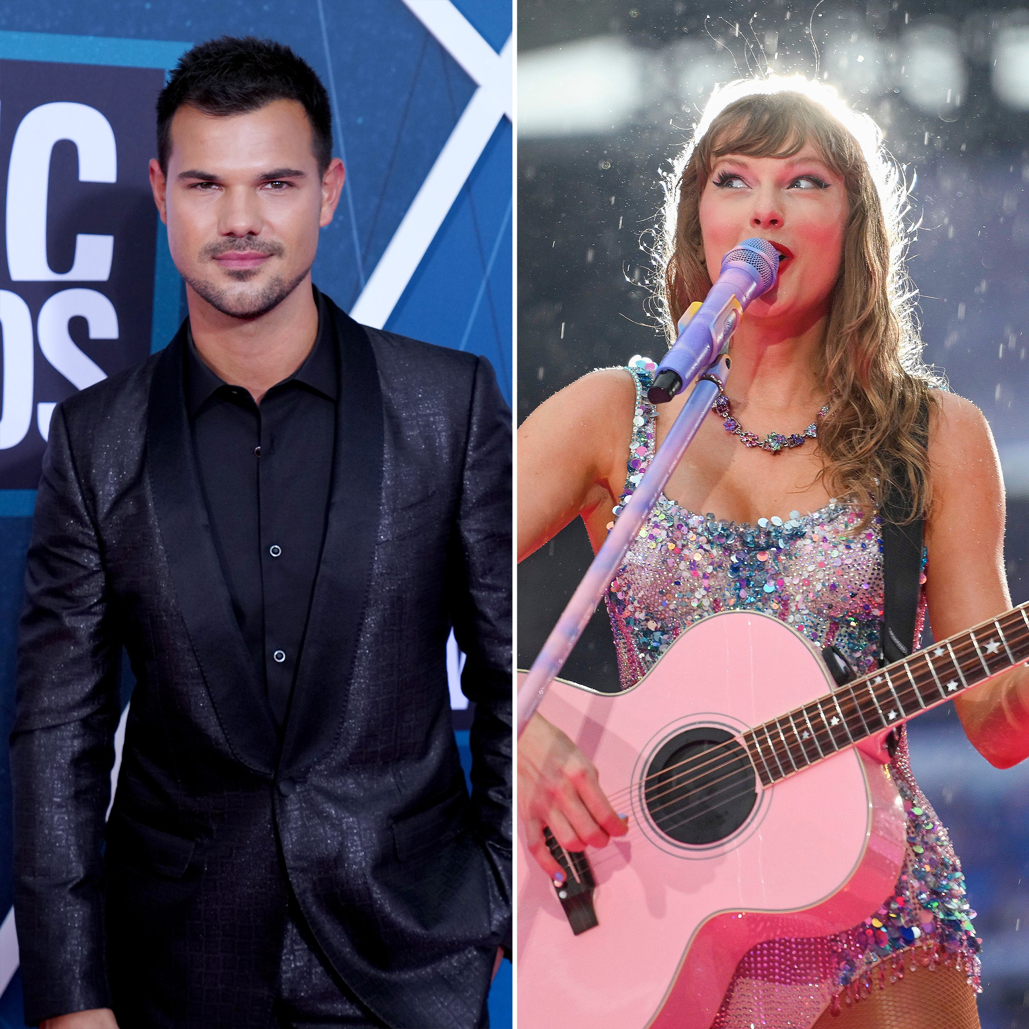 Taylor Lautner documenta viagem para show da ex-namorada Taylor Swift