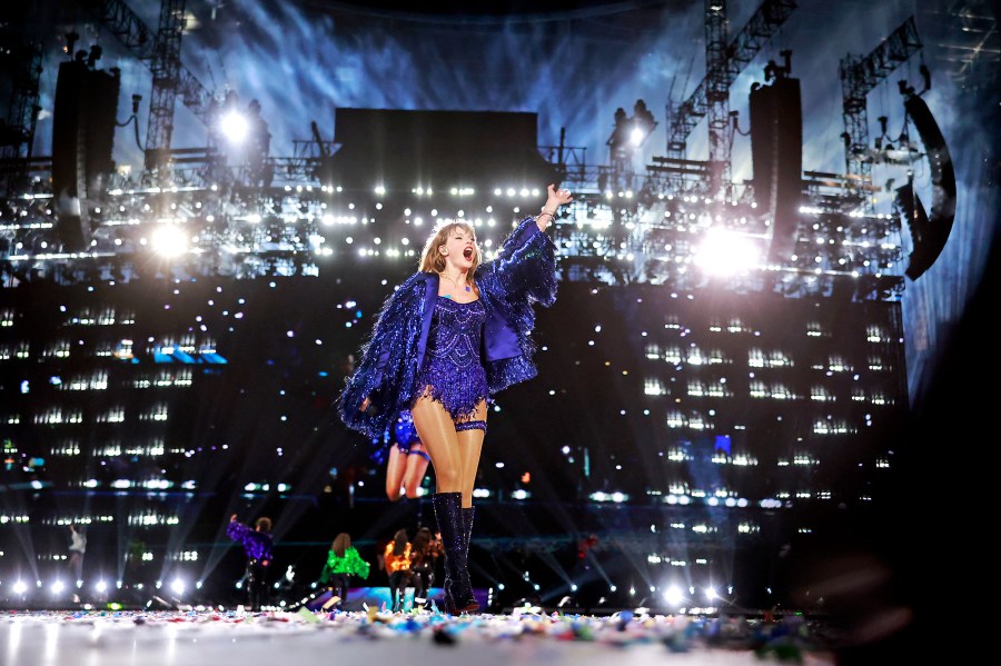 Taylor Swift Spots Fan Wearing Same 'Karma' Jacket as Her at 'Eras Tour'