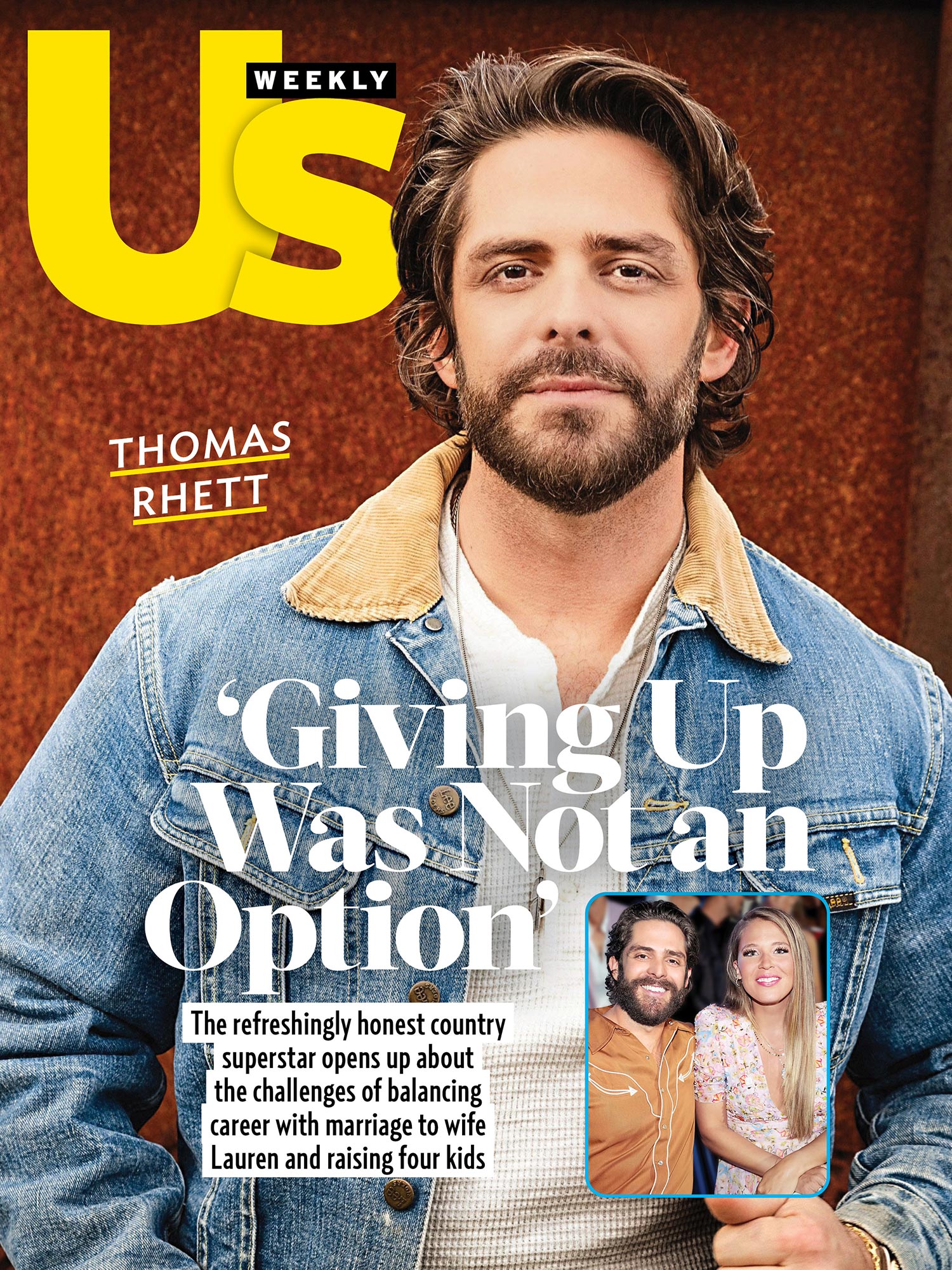 Thomas Rhett 2436 Us Weekly Cover No Chip