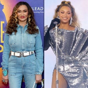 Tina Knowles and Beyonce