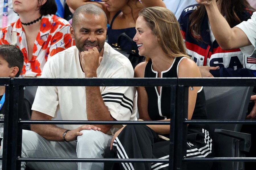 Tony Parker Womens Olympic Gymnastics Competitions Were Star-Studded