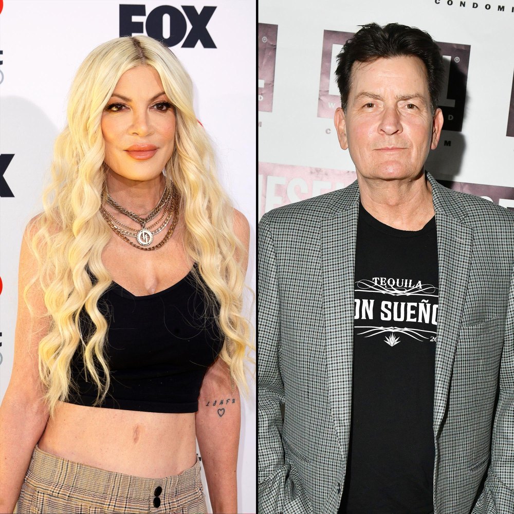 Tori Spelling Recalls Charlie Sheen Offering Her a Hot Crack Pipe When They Lived in the Same Building 691