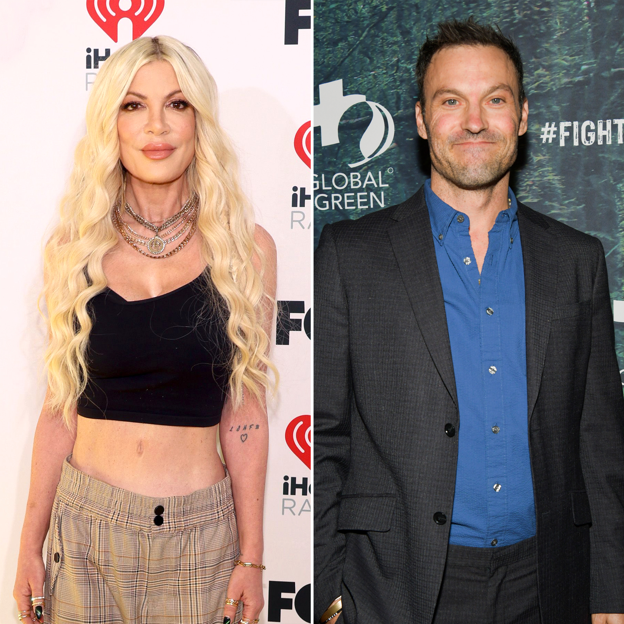 Zitate von Tori Spelling und Brian Austin Green übereinander