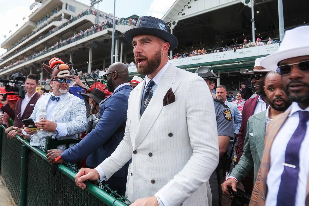 Travis Kelce Buys Share of Race Horse — And Surprise the Name Has a Connection to Taylor Swift 270