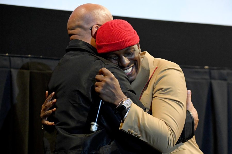 Vin Diesel Supports Family Tyrese Gibson at 1992 Premiere