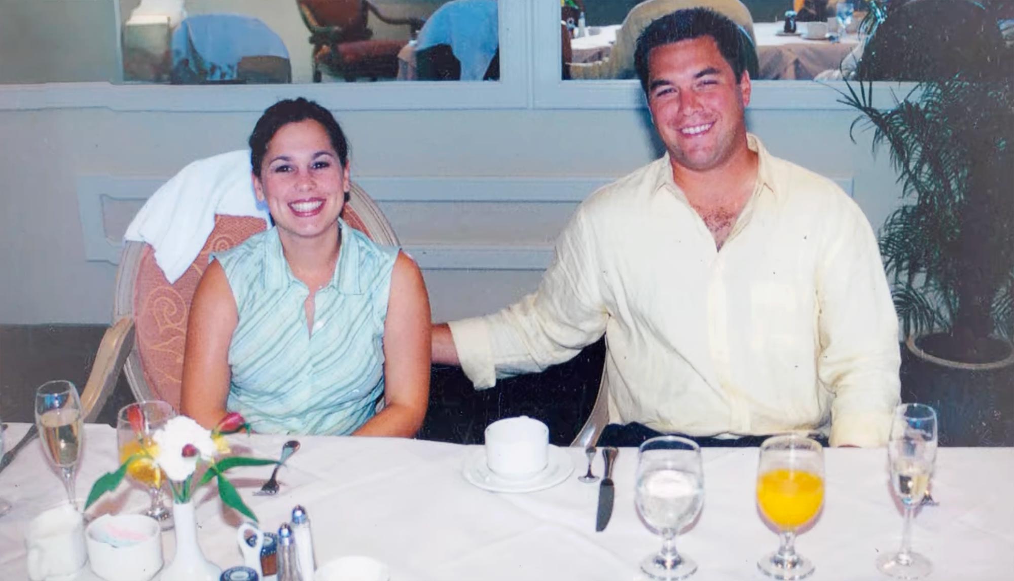 Onde Scott Peterson está com a família dele e de sua esposa Laci após seu assassinato