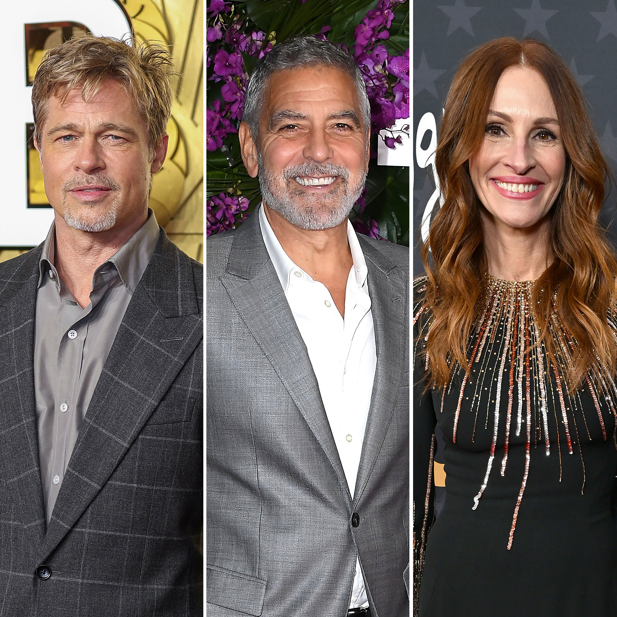 Warum Brad Pitt die Helikopterbilder von George Clooney und Julia Roberts „nicht wollte“.