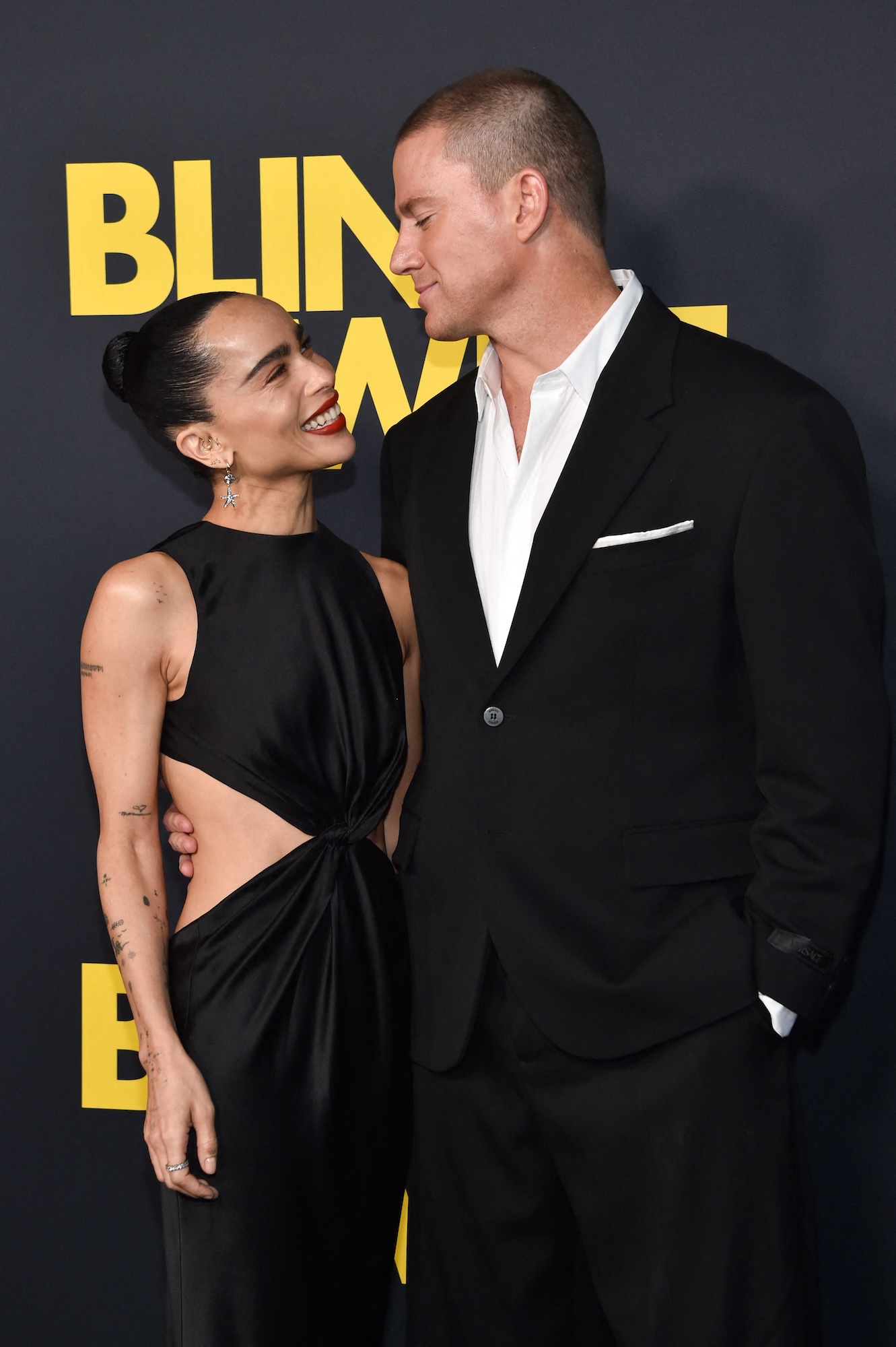 Channing Tatum e Zoe Kravitz ‘assistem 3 ou 4 filmes’ por dia em casa