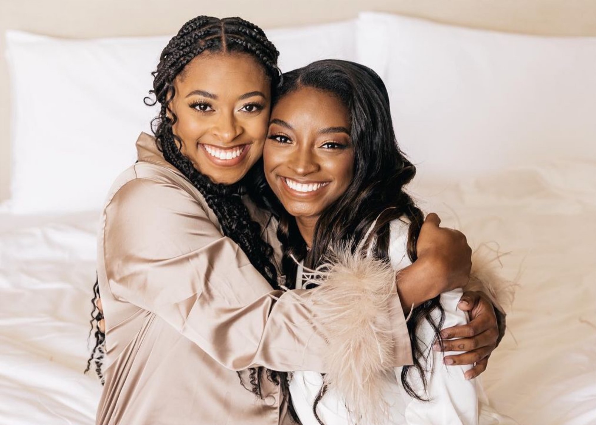 Simone Biles‘ Schwester Adria postet Rückblickfoto: „Ich werde für immer zu dir aufschauen“