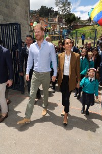 Prince Harry and Meghan Markle in Colombia on August 16, 2024.