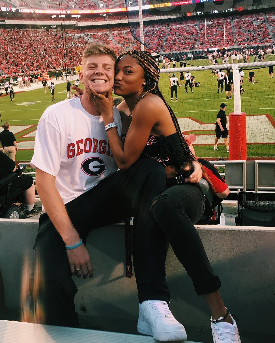 Olympians Tara Davis-Woodhall and Hunter Woodhall’s Relationship Timeline