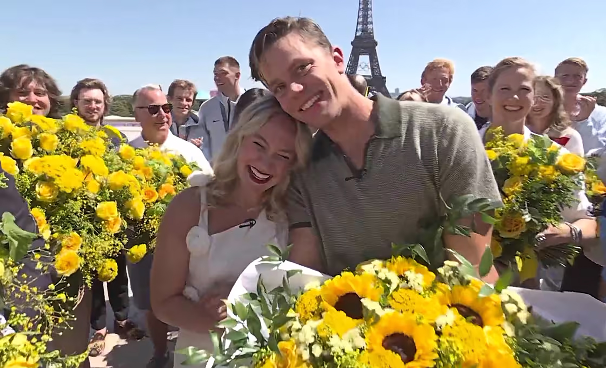 Team USA Rower Justin Best Proposes to Girlfriend Lainey on 'Today'