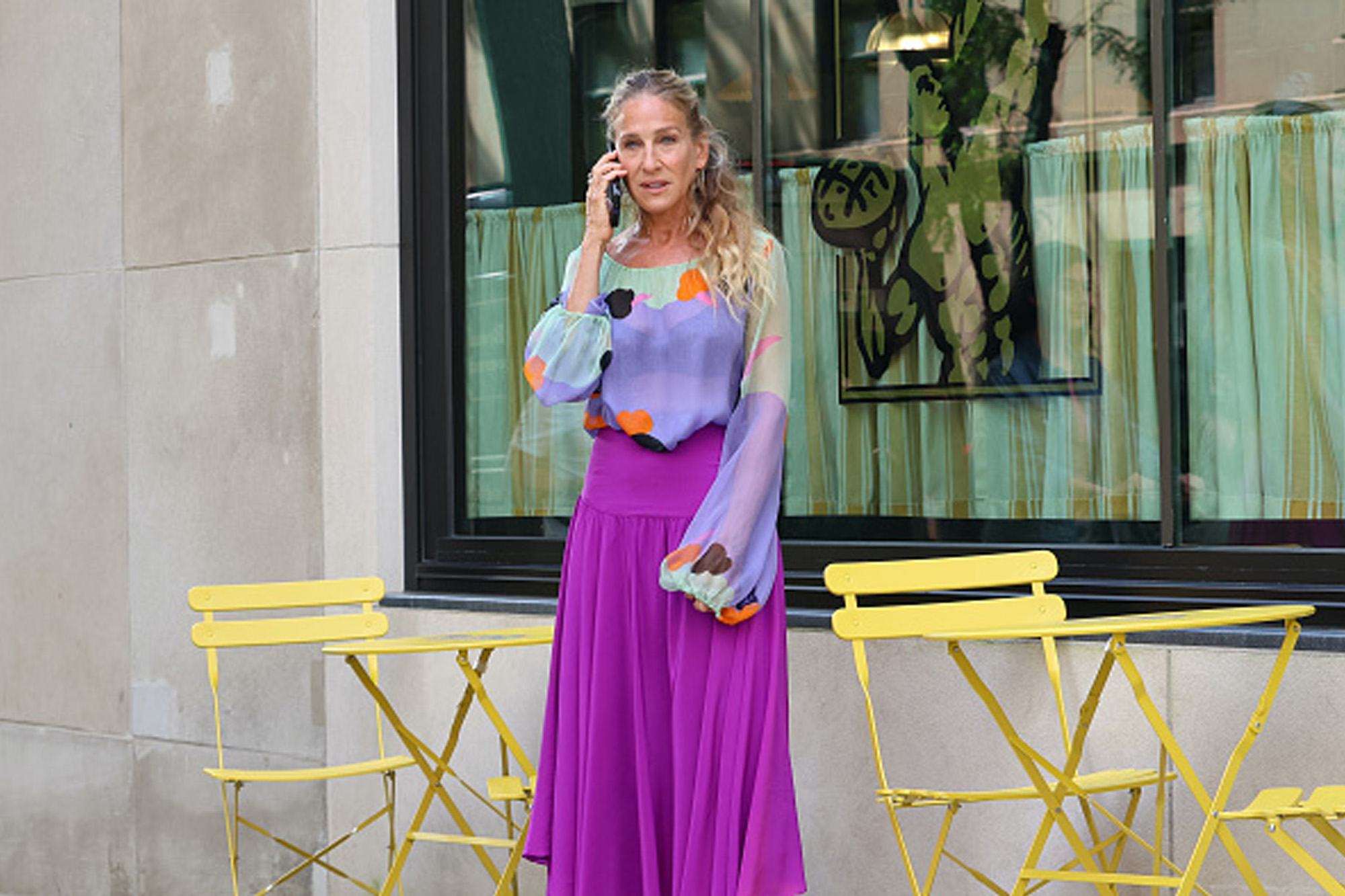 A $30 Lookalike for Sarah Jessica Parker's Chic Drop Waist Skirt