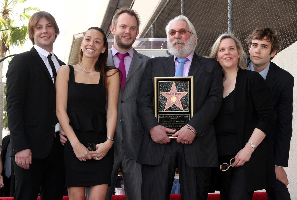 Rossif Sutherland se sinceró sobre la pérdida de su padre, Donald Sutherland