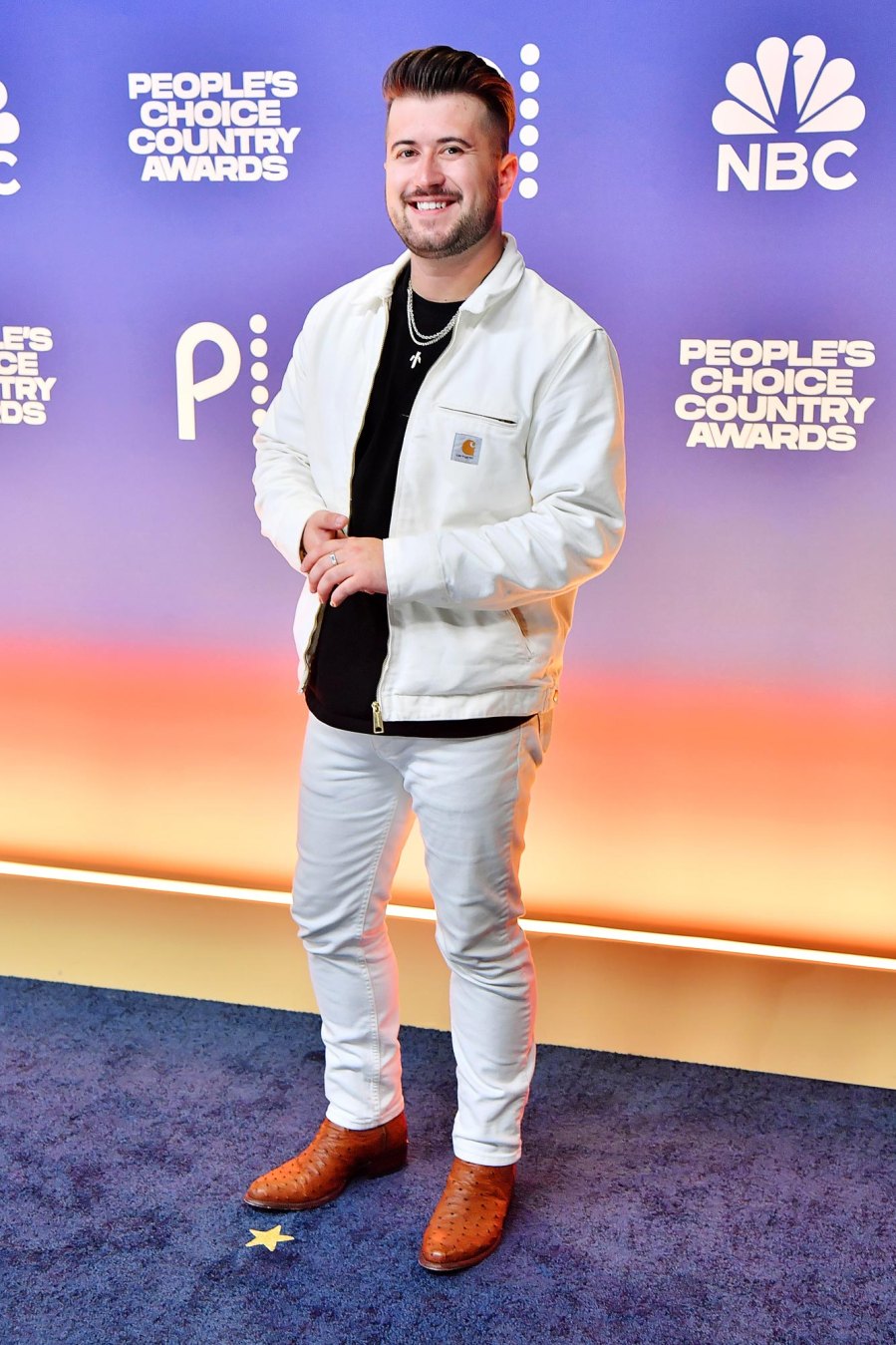 2024 People s Choice Country Awards Red Carpet 662 Dylan Schneider