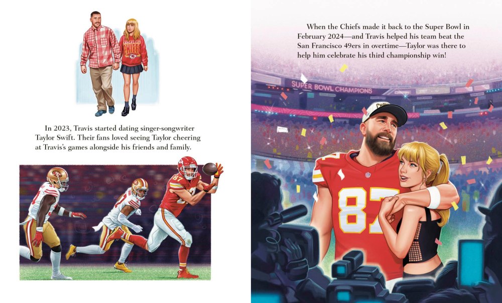 La biografía infantil de Jason y Travis Kelce celebra el fútbol familiar y Taylor Swift