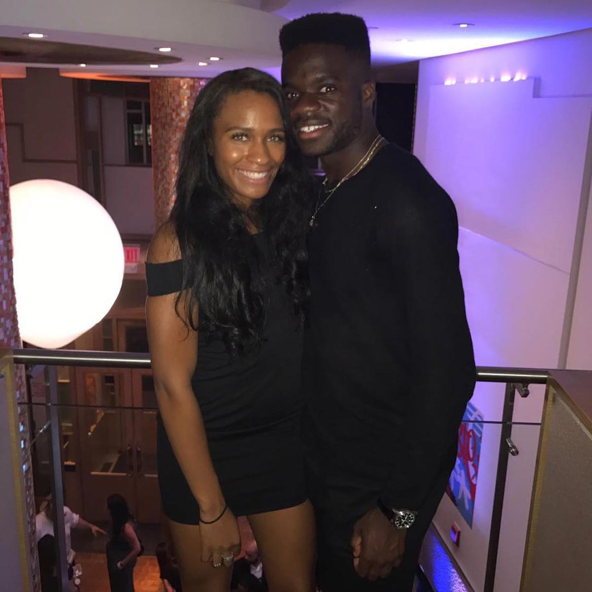 La relación de la estrella del tenis Frances Tiafoe y su novia Ayan Broomfield