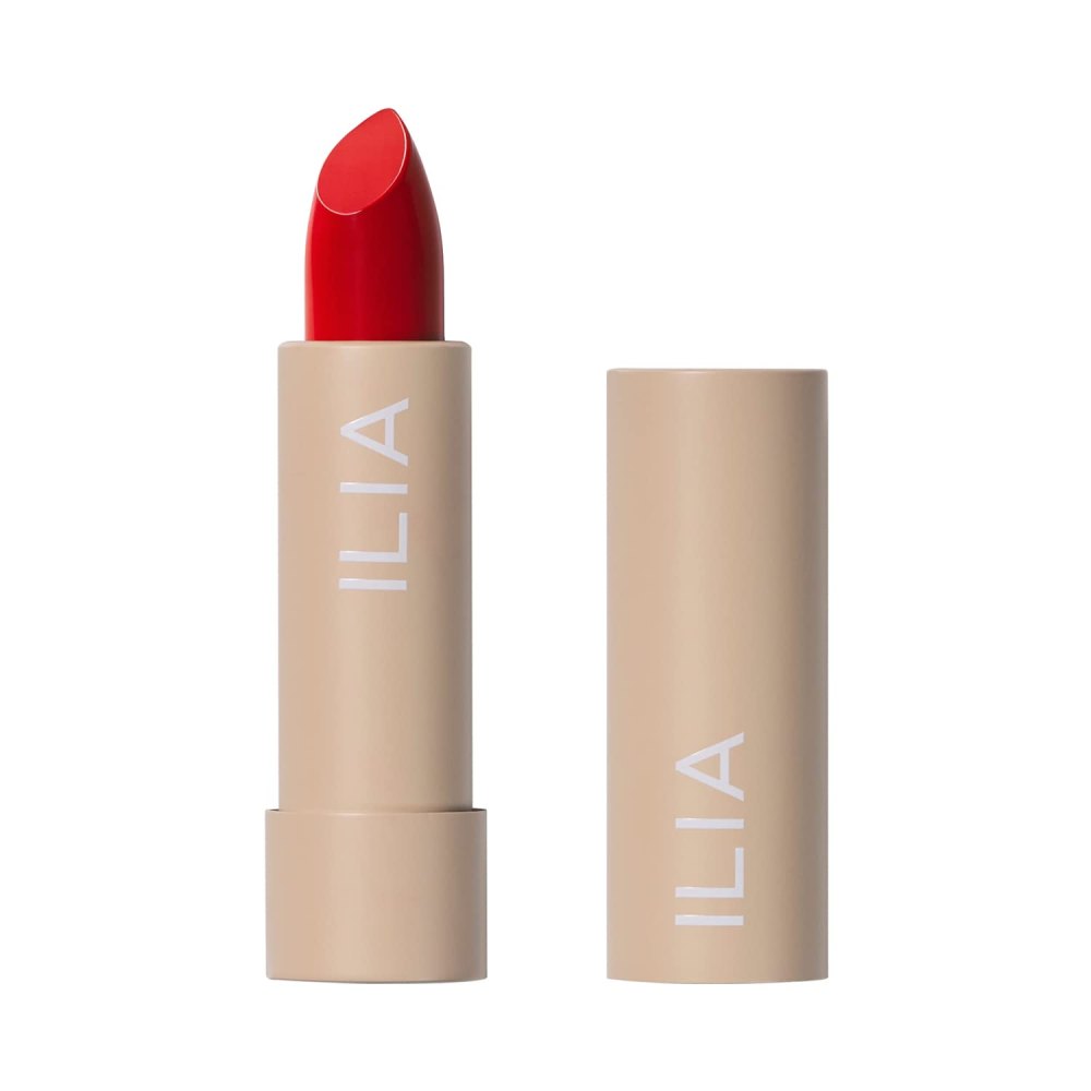 Ilia red lipstick