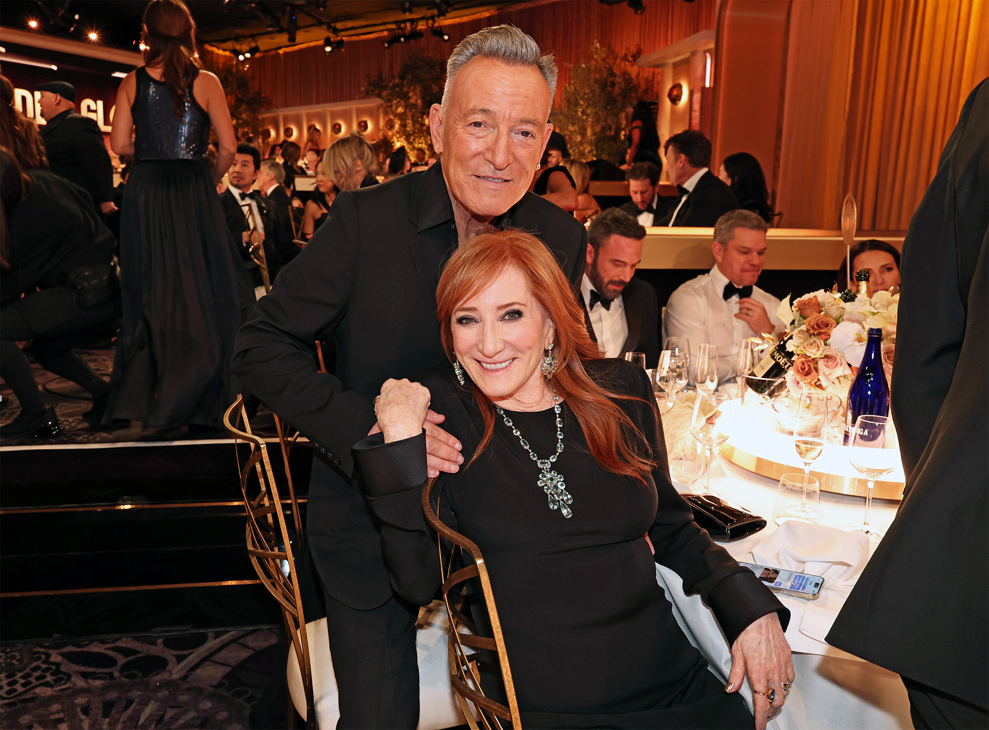 Bruce Springsteen se entusiasma con su esposa Patti Scialfa después de su diagnóstico de cáncer