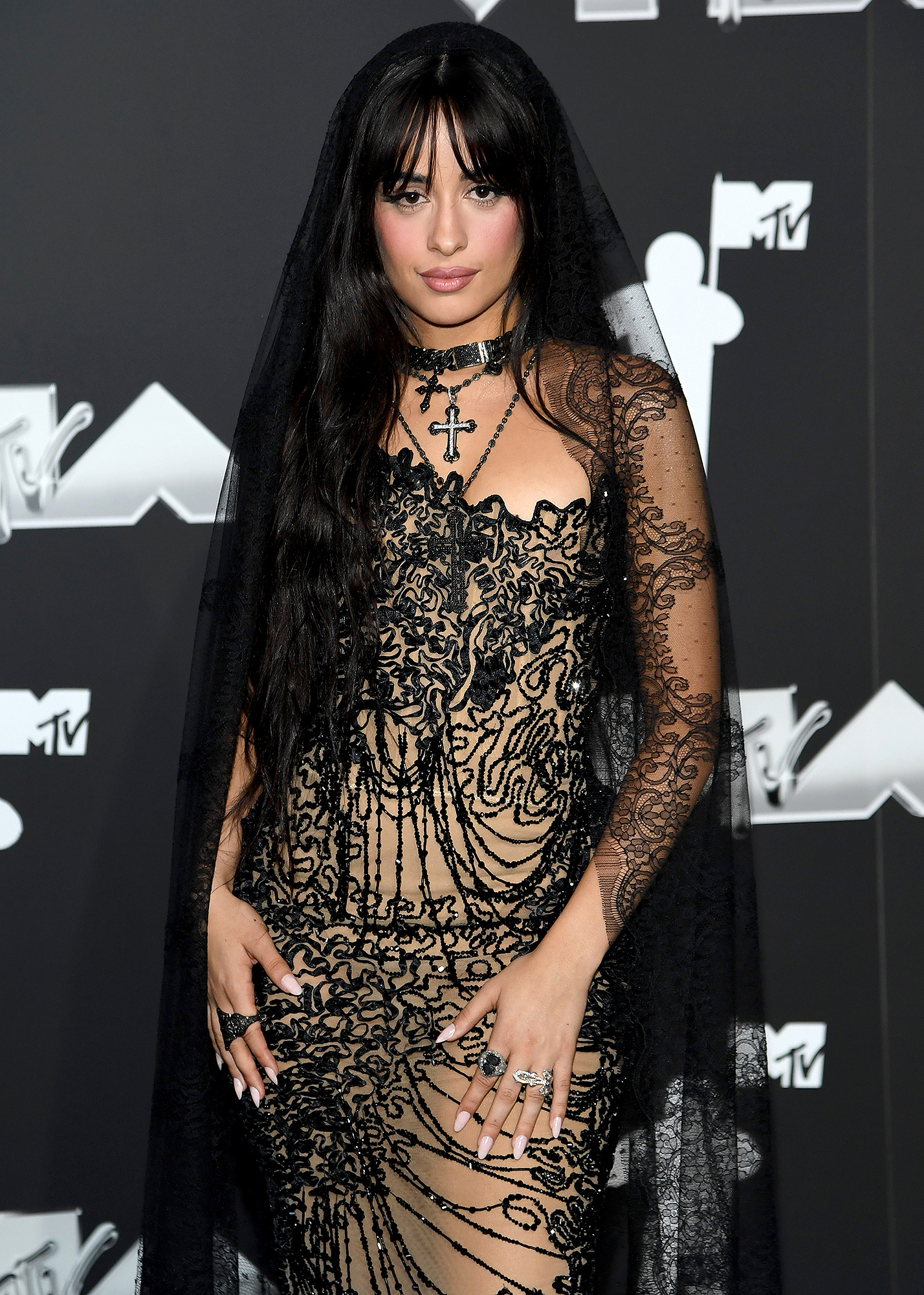 Camila Cabello Returns to Signature Black Hair at 2024 MTV VMAs