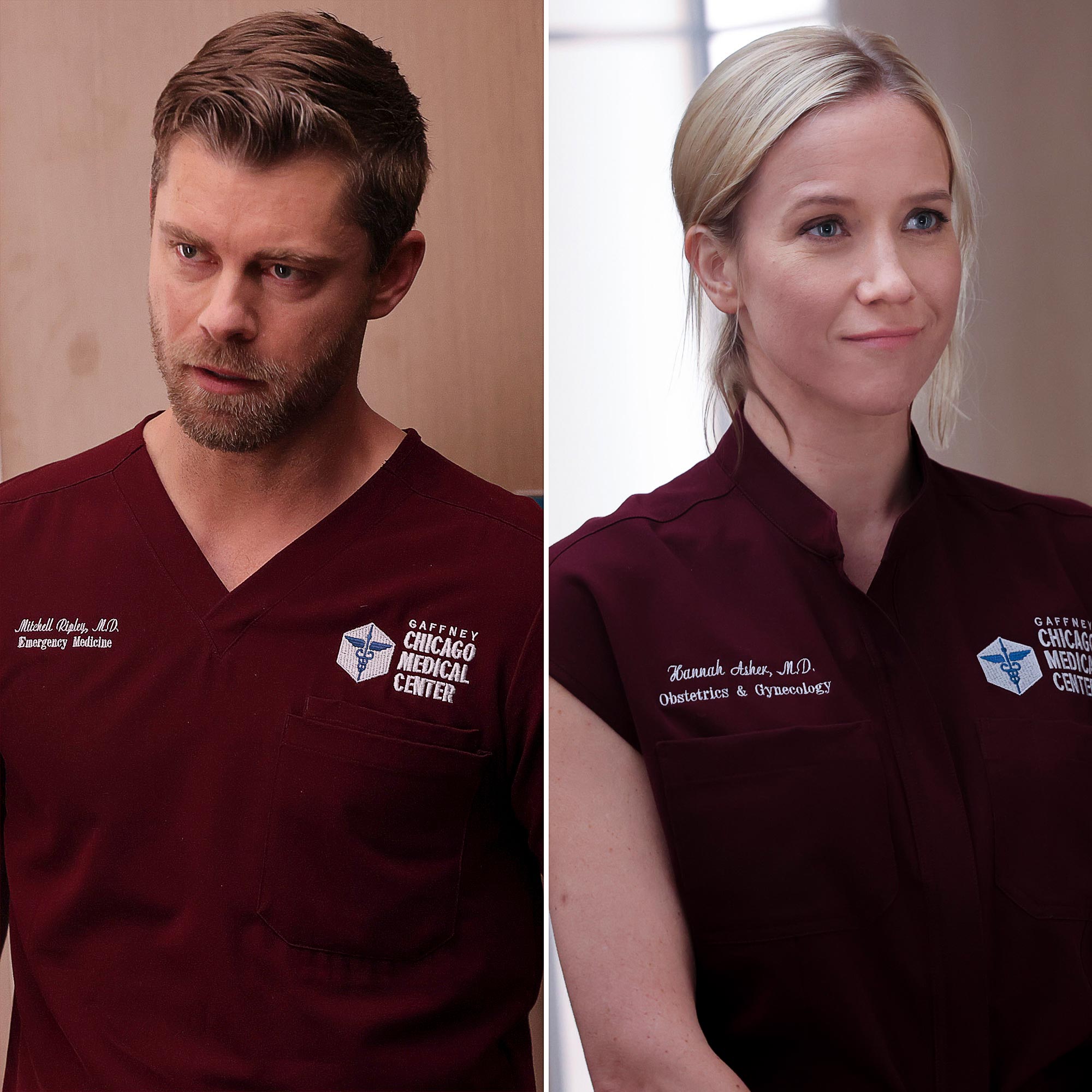 Luke Mitchell trêu chọc 'Hành trình hỗn loạn' của Ripley, Hannah của Chicago Med