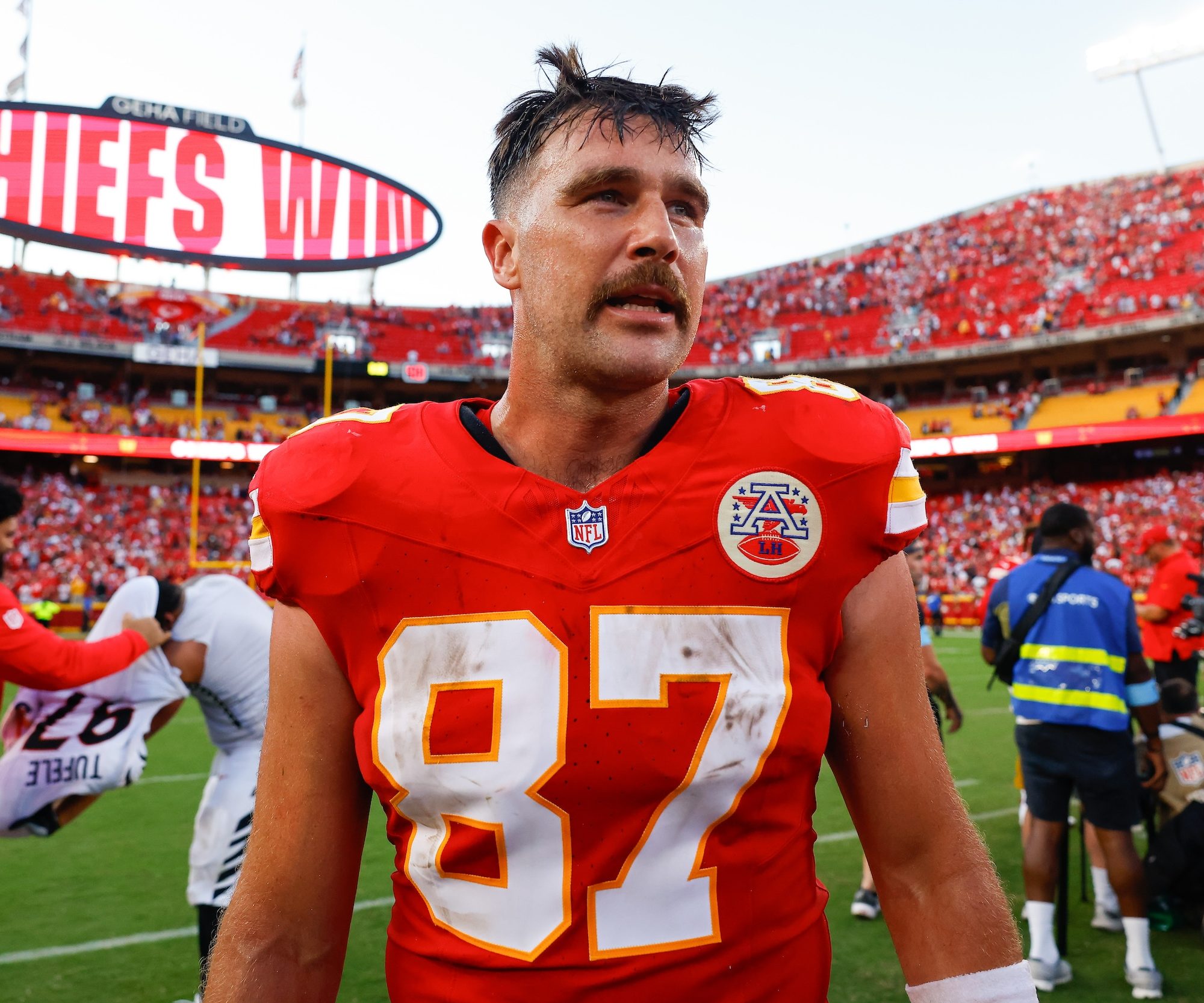 Coordenador do Chiefs fala sobre o péssimo início de temporada de Travis Kelce