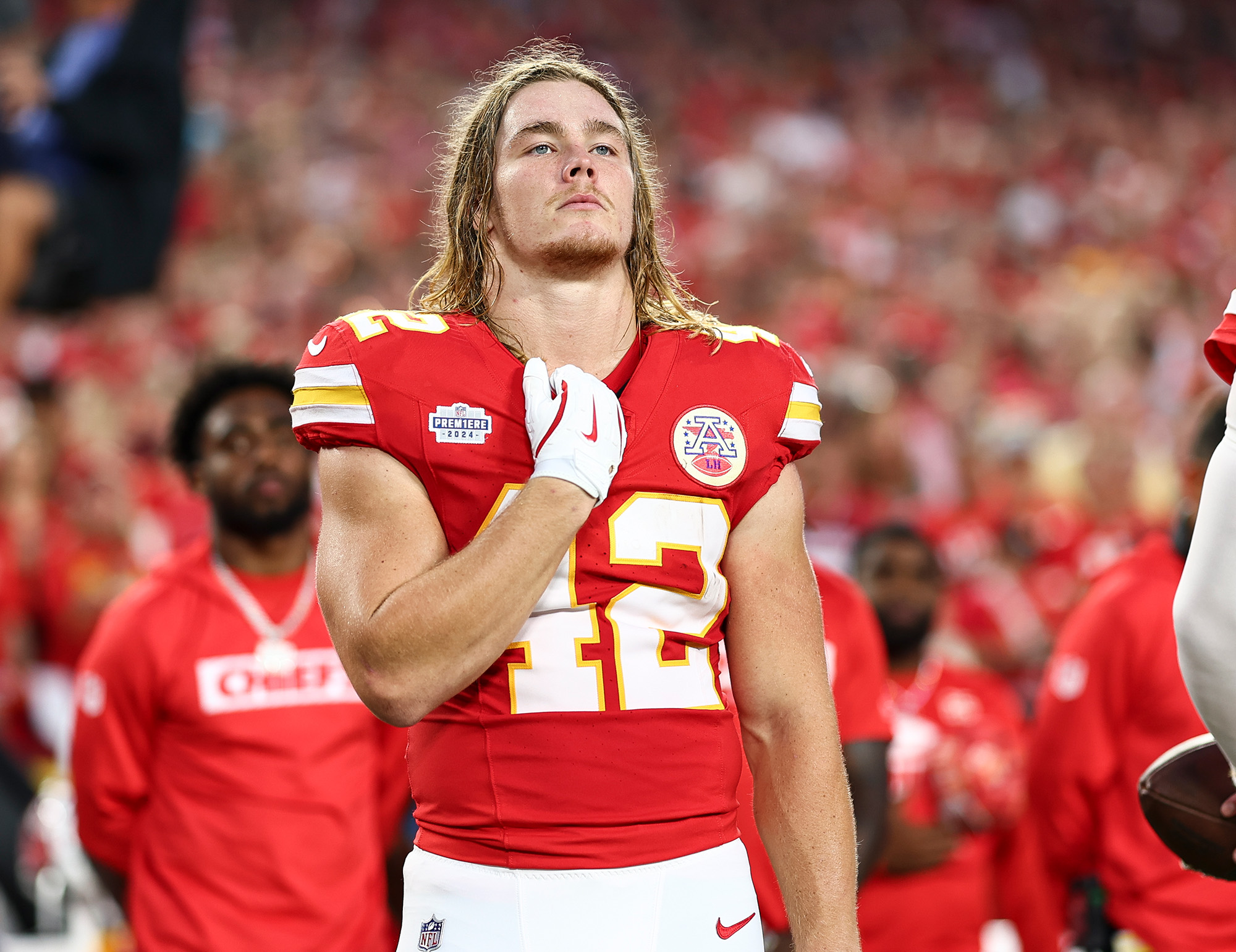 Chiefs’ Carson Steele Has No Regrets Skipping Sister's Wedding for Game