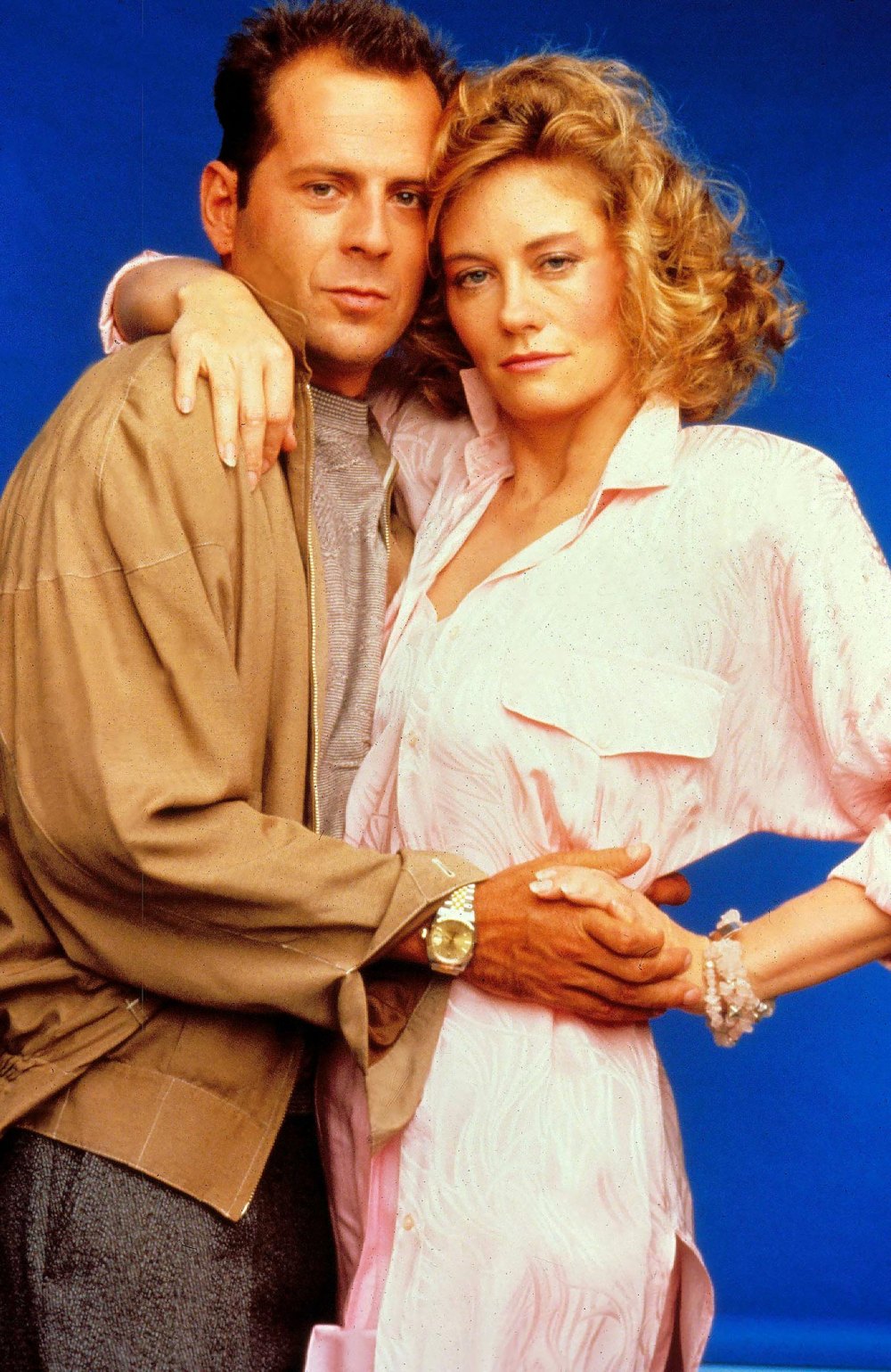 Cybill Shepherd calificó a Bruce Willis de muy divertido en el set de Moonlighting 2