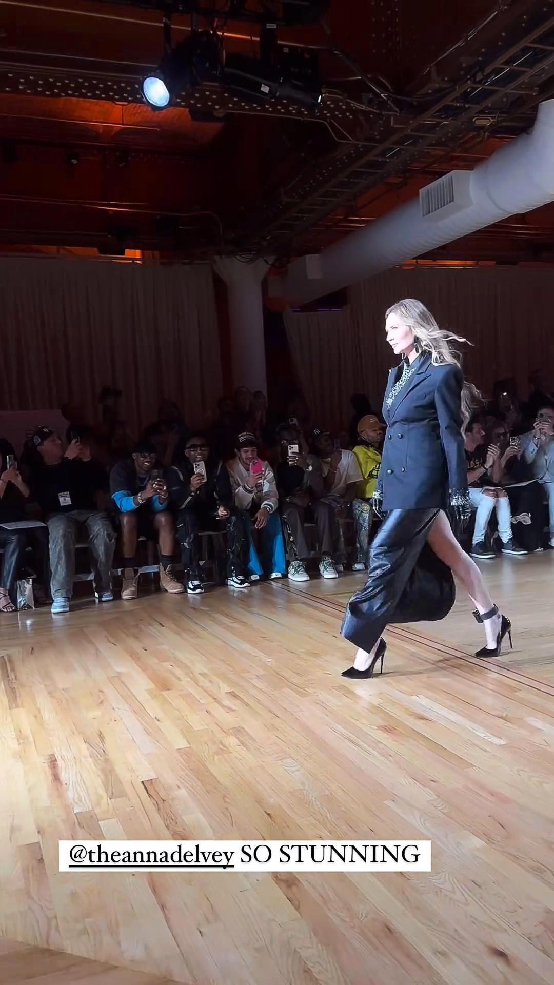 DWTS’ Ezra Sosa Wears Ankle Monitor at NYFW in Nod to Partner Anna Delvey