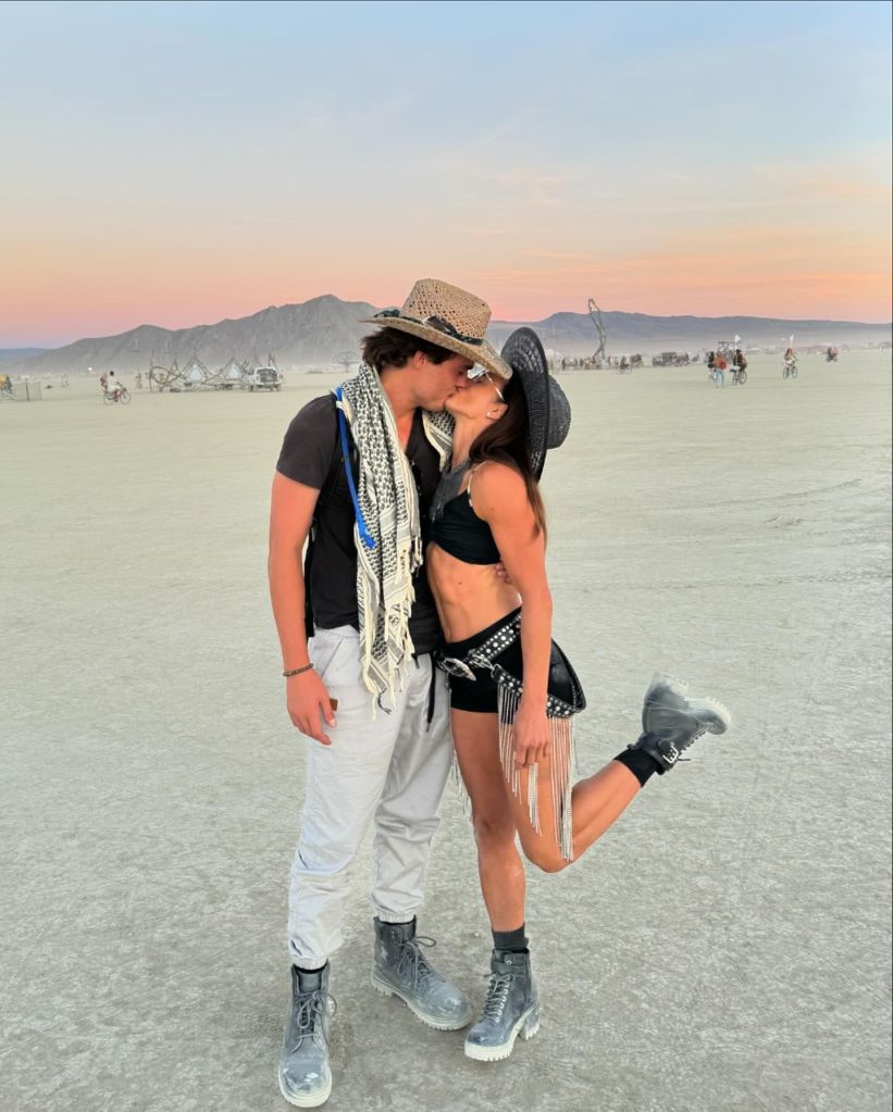 Danica Patrick Debuts New Boyfriend Shows Plenty of Skin at Burning Man