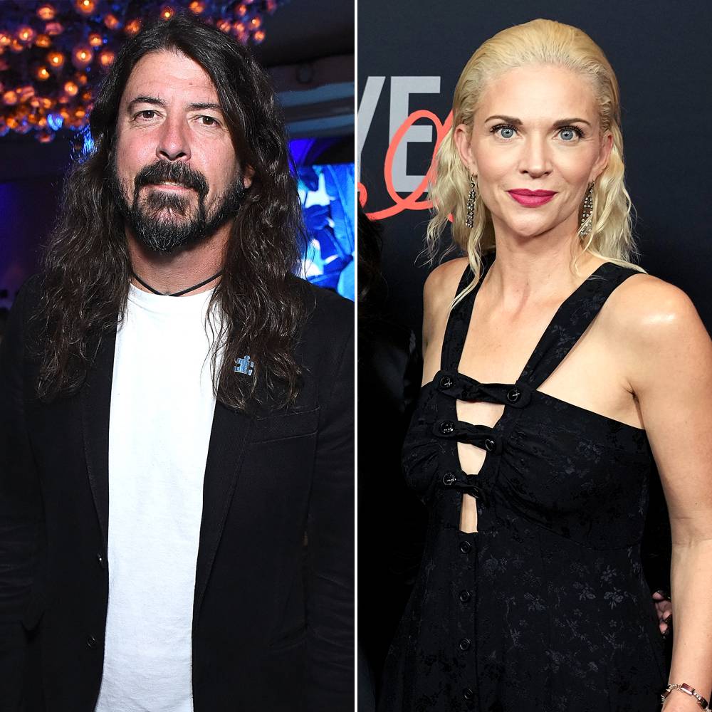 La esposa de Dave Grohl, Jordyn Blum, vista sin anillo de matrimonio después de que él diera la bienvenida a una hija fuera del matrimonio