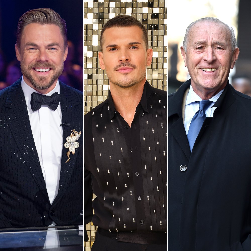 Excl Derek Hough Reacts to Gleb Comparing His DWTS Judging to Len