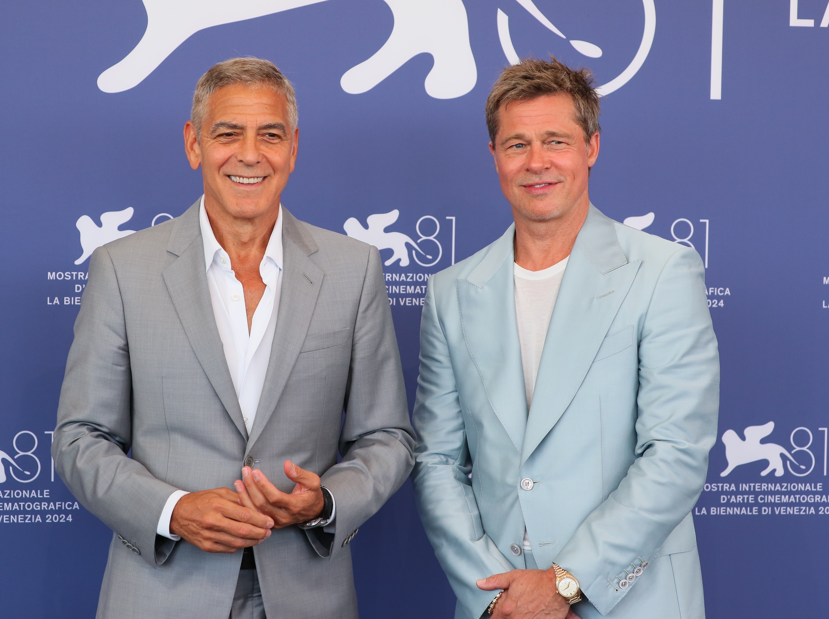 George Clooney Brad Pitt