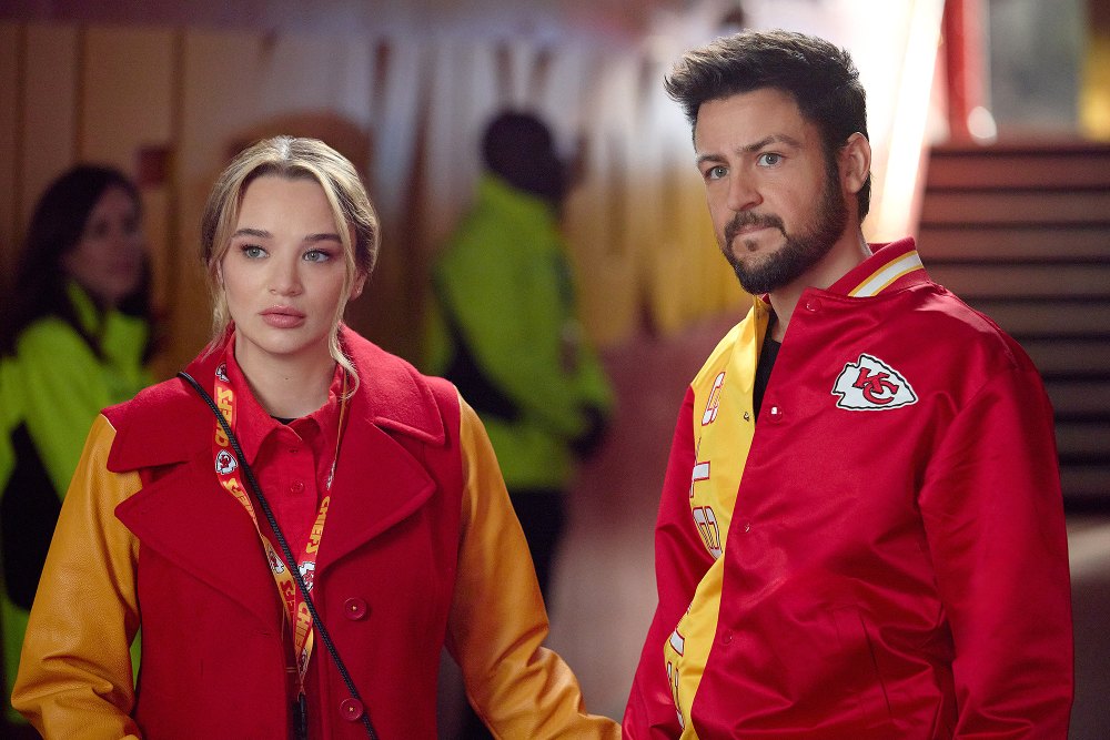 Hallmark’s 1st Look at ‘Holiday Touchdown: A Chiefs Love Story’ Has Donna Kelce, Nod to Taylor Swift