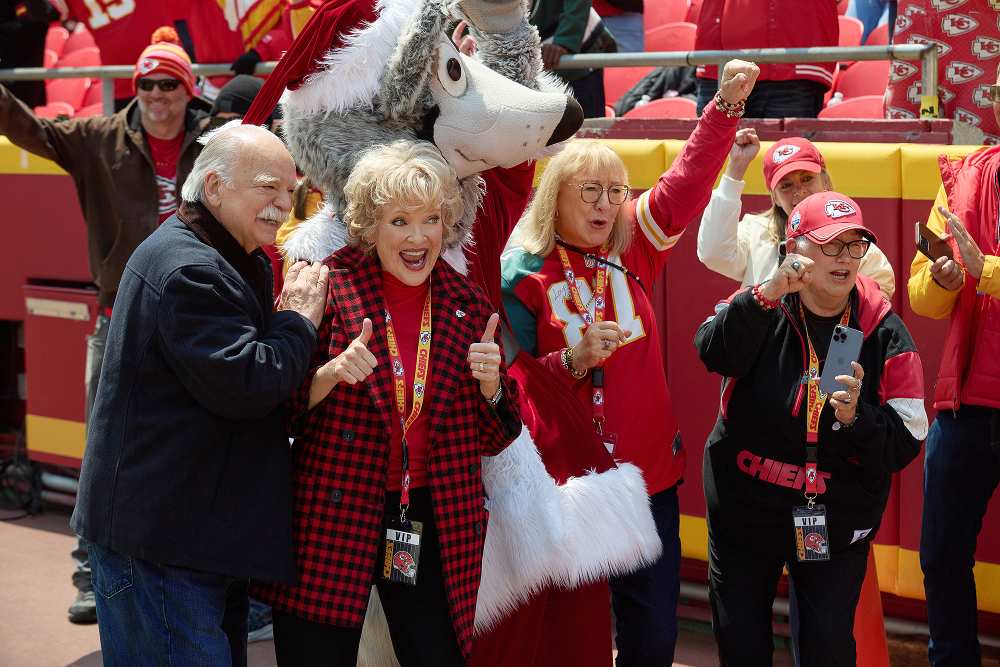 Hallmark’s 1st Look at ‘Holiday Touchdown: A Chiefs Love Story’ Has Donna Kelce, Nod to Taylor Swift