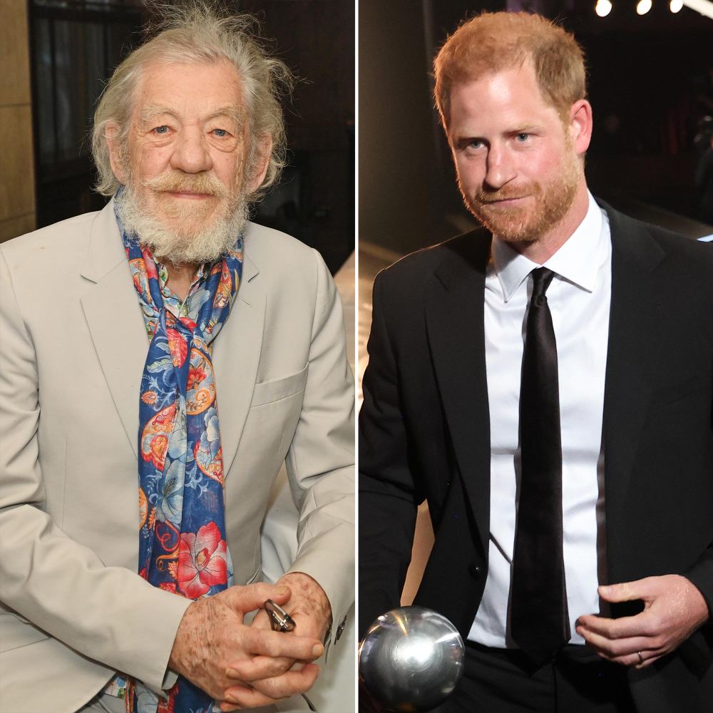 Ian McKellen Says Hes Most Definitely on Prince Harrys Side in Royal Family Feud