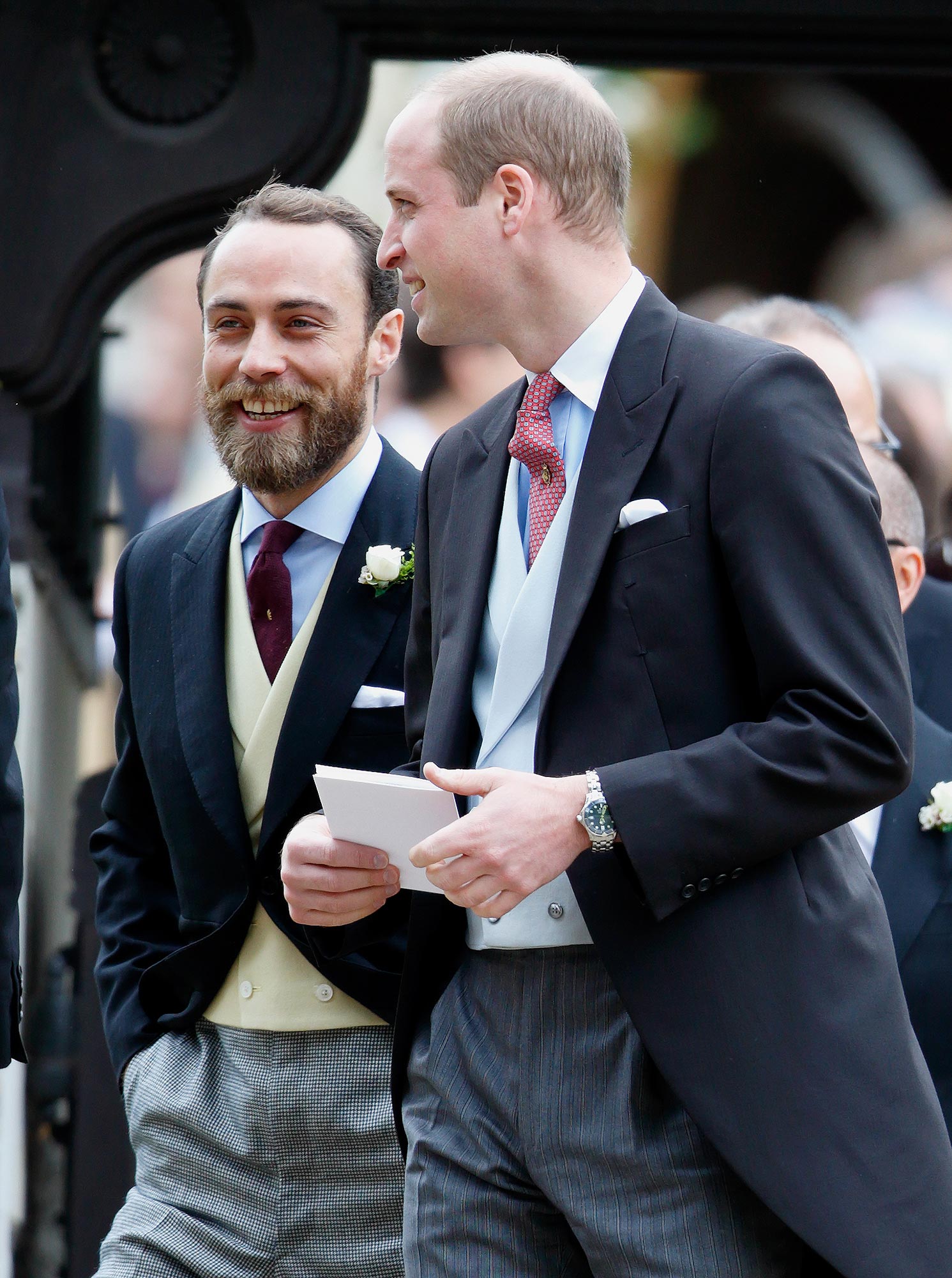 James Middleton, Rahibe Kate ile Evlenmeden Önce Prens William'a 'Onay' Verdi