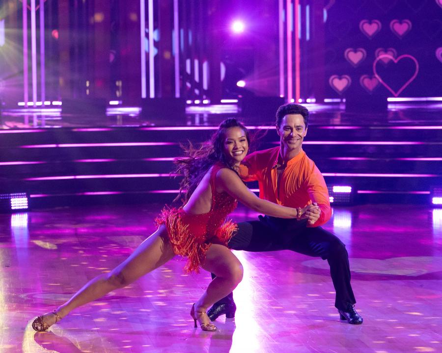 Jenn Tran and Sasha Farber Dancing With the Stars Kicks Off With No Eliminations Premiere