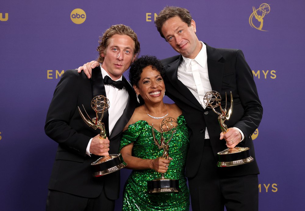 Jeremy Allen White en los premios Emmy 2024