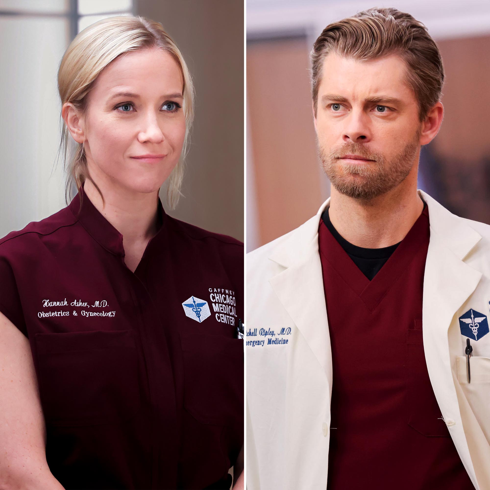 Jessy Schram Says Chicago Med Pawel Drama Causes Rift Between Hannah and Ripley Teases Romance