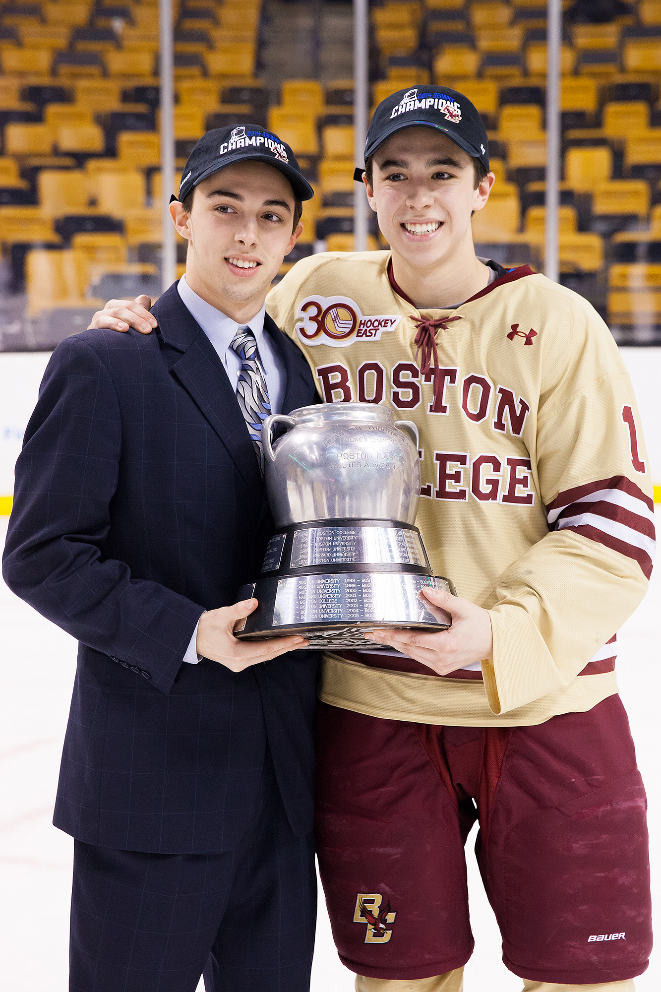 Johnny and Matthew Gaudreau's Initials Added to Sister Katie's Wedding Ring