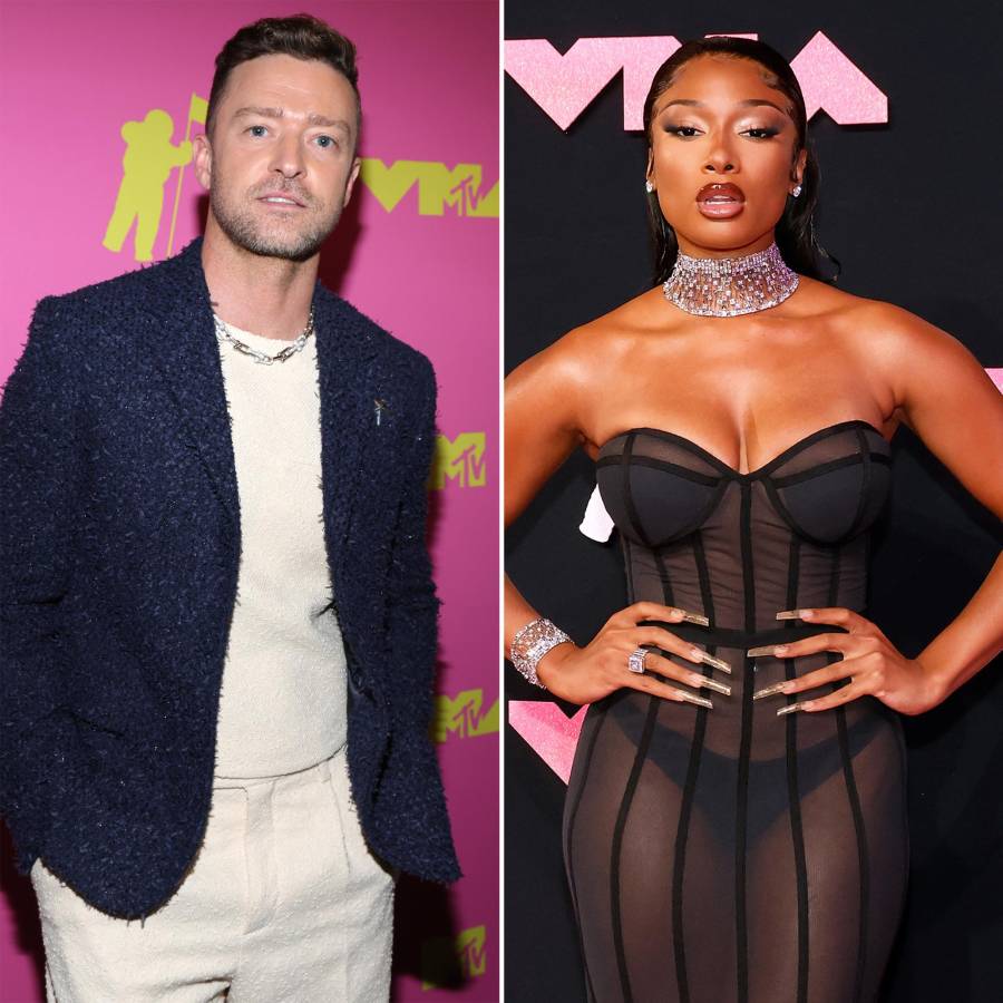 Justin Timberlake Megan Thee Stallion Celebrity Feuds That Played Out at the VMAs