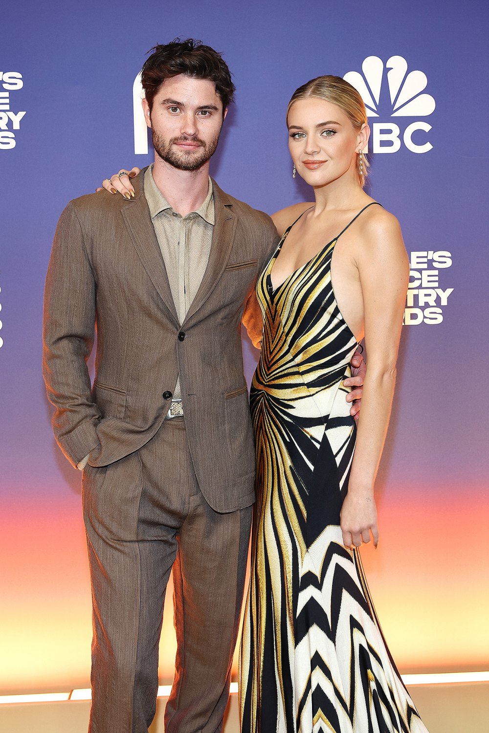 Kelsea Ballerini and Chase Stokes sizzle on the 2024 People's Choice Country Awards red carpet